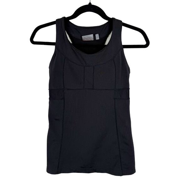 Athleta Tennis Racerback Active Workout Tank Top w/ Back Ball Pockets - XS - Picture 1 of 9